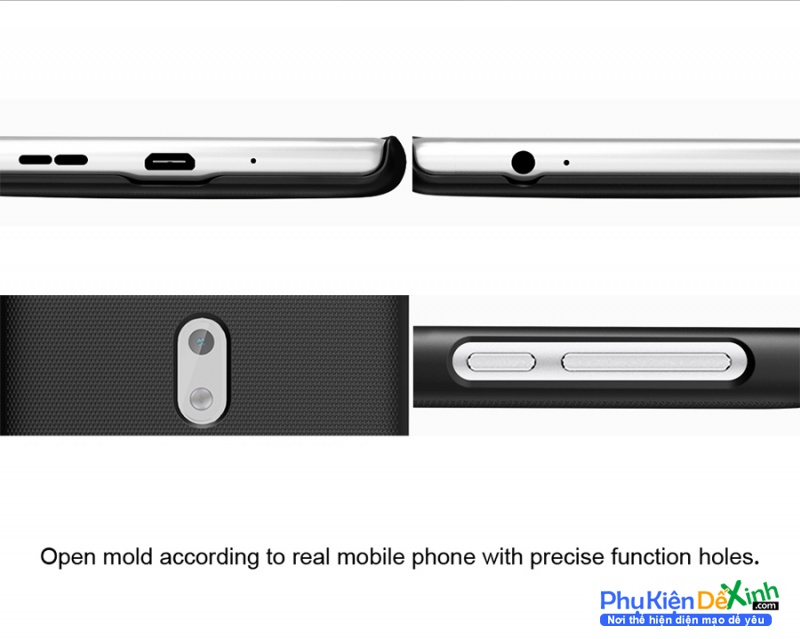 Ốp Lưng Nokia 3 Hiệu Nillkin Chính Hãng được làm bằng nhựa Polycarbonat có khả năng đàn hồi tốt, không bị giòn và khả năng chống trầy xước tốt trong nhưng va chạm.